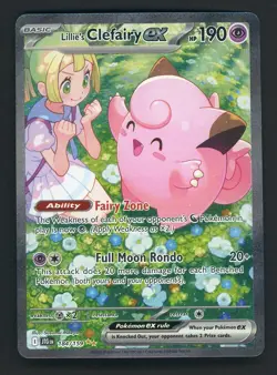 Lillie’s Clefairy EX Special Illustration Rare 184/159 Pokemon Journey Together - Image 1