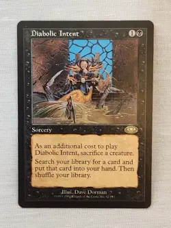 NM Diabolic Intent Planeshift Mtg Magic the Gathering - Image 1