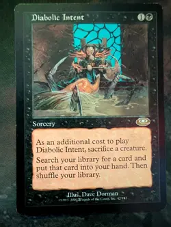 Diabolic Intent Planeshift Regular LP Magic: The Gathering - Image 1