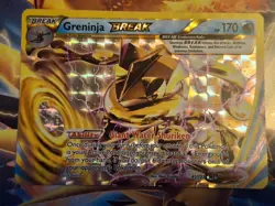 Pokemon TCG - Greninja BREAK 41/122 BREAKpoint Ultra Rare NM - Image 1
