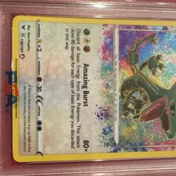 2020 Pokemon Vivid Voltage Rayquaza Amazing Rare Card 138/185 PSA 10 Gem Mint - Image 4