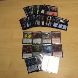 Large Magic The Gathering Deckmaster Bundle MTG 50+ Cards R15 - Image 1