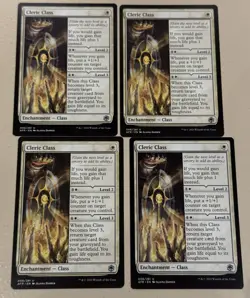 CLERIC CLASS X4 Adventures In The Forgotten Realms AFR Magic MTG MINT CARD - Image 1