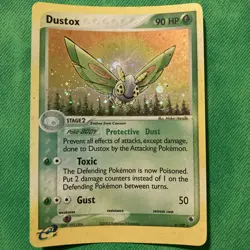 Pokemon Card - Dustox Ruby and Sapphire 6/109 E reader Reverse Holo - Image 1
