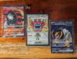 Pokemon TCG: 3 Card Lot - ex Full Art - S&V Double Silver Star - Holo Rare - NM - Image 1