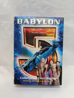 Babylon 5 Premier Edition Minbari 60 Card Starter Deck Collectible Card Game - Image 1