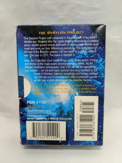 Babylon 5 Premier Edition Minbari 60 Card Starter Deck Collectible Card Game - Image 2