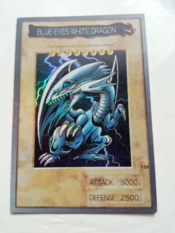 Yu-Gi-Oh! Card Blue Eyes White Dragon BANDAI 1999 Japan English - Image 1