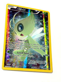 Mythical CELEBI XY111 Full Art Black Star Holo Promo LP Pokemon Card - Image 1