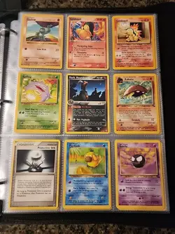 Huge Pokemon Collection Binder Vintage / E-Reader Lot of Cards Pikachu WoTC Etc - Image 5