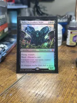 Maha, Its Feathers Night Bloomburrow Foil MTG - Image 1
