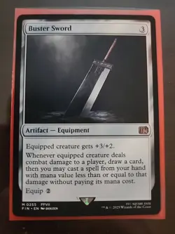 Magic The Gathering: Buster Sword Final Fantasy Regular - Image 1