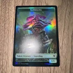 Saproling Elemental Double-sided Token Dominaria United Foil NM - Image 1