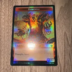Saproling Elemental Double-sided Token Dominaria United Foil NM - Image 2