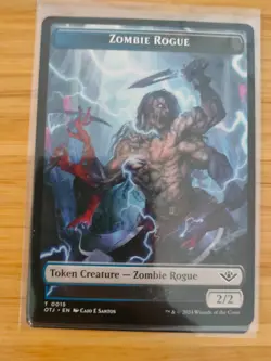 MTG Zombie Rogue / Plot 0015 Outlaws of Thunder Junction M/NM Free UK P&P - Image 1