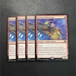 Wizards of the Coast 4x Burnout Bashtronaut Creature DFT Magic: The Gathering - Image 1