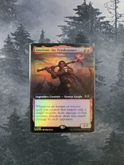 Imodane, the Pyrohammer (Extended Art) Wilds of Eldraine Foil - Image 1