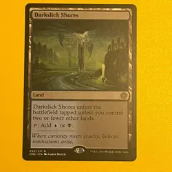 Darkslick Shores | R | 250 | Phyrexia: All Will Be One | Magic: The Gathering - Image 1