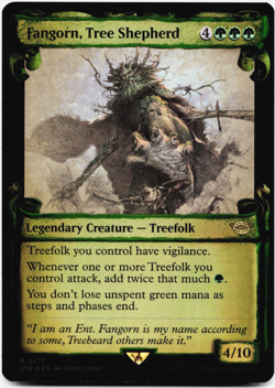 Fangorn, Tree Shepherd (Showcase Scrolls) - FOIL - [The Lord of the Rings] MTG - Image 3