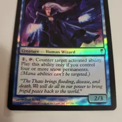1x FOIL RIMEWIND CRYOMANCER COLDSNAP MTG MAGIC THE GATHERING NEVER PLAYED WITH - Image 3