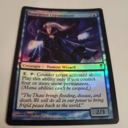 1x FOIL RIMEWIND CRYOMANCER COLDSNAP MTG MAGIC THE GATHERING NEVER PLAYED WITH - Image 4
