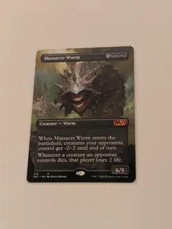 Massacre Wurm (Alternate Art) Core Set 2021 Regular - Image 1