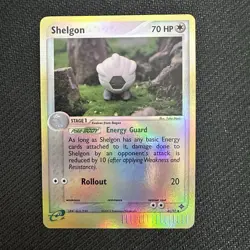 Shelgon 41/97 2003 EX Dragon Pokemon Card TCG Yuka Morii Reverse Holo LP - Image 1