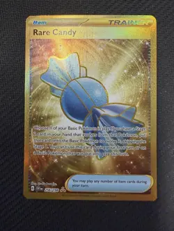 Pokemon TCG Rare Candy 256 SV01: Scarlet & Violet Base Set Gold Hyper Rare NM/M - Image 1