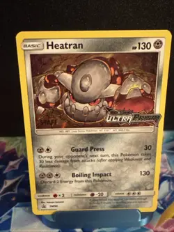 MP Heatran - (Prerelease) [Staff] SM96 Sm Holo Sun Moon Ultra Prism Pokemon TCG - Image 1