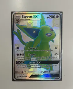 Espeon GX (SV60/SV94) - LP - Shiny - Full Art Rare - Hidden Fates - Pokemon TCG - Image 1