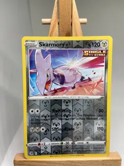 Skarmory - Reverse Holo - Fusion Strike 182/264 - MINT - Pokemon - Image 1