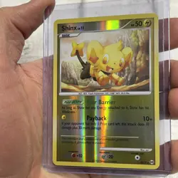 Pokemon TCG Shinx #SH12 Arceus Reverse Holo 2009 LP+ Rare Pokemon Nintendo TCG - Image 2