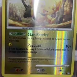 Pokemon TCG Shinx #SH12 Arceus Reverse Holo 2009 LP+ Rare Pokemon Nintendo TCG - Image 3