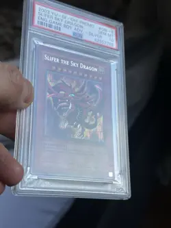 2003 YU-GI-OH! Slifer The Sky Dragon GBI-001 PSA 10 Gem Mint Silver Eng Gameboy! - Image 2