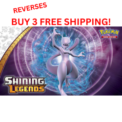 SHINING LEGENDS Pokemon 1 - 73 PICK YOUR OWN REVERSE HOLOS 3+ FREE SHIP LP/NM - Image 1