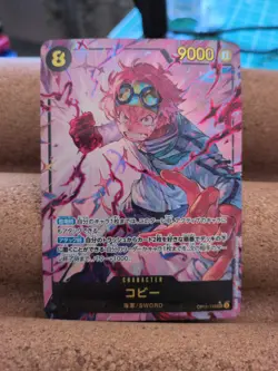 Koby (Alt Art)OP11-119 SEC/JAPANESE ONE PIECE A Fist of Divine Speed TCG NM - Image 1