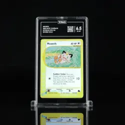 Meowth 2003 WOTC Pokemon Skyridge 78/144 Reverse Holo TAG 🏷 graded 🔥 - Image 1