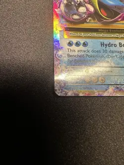 M Blastoise EX 22/108 - XY Evolutions - Ultra Rare Holo Pokemon Card - LP/MP - Image 3