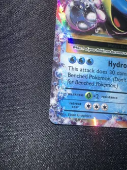 M Blastoise EX 22/108 - XY Evolutions - Ultra Rare Holo Pokemon Card - LP/MP - Image 5