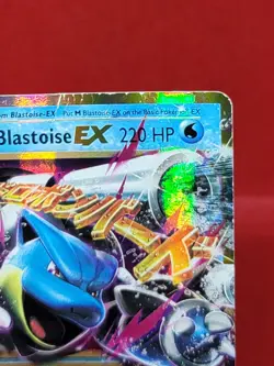 Pokemon TCG M Blastoise EX #22/108 XY Evolutions Holo Ultra Rare 2016 Damaged - Image 2