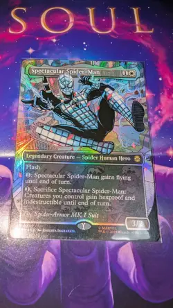 Spectacular Spider-Man (0241) (Borderless) (Textured Foil) Marvel's... - Image 1