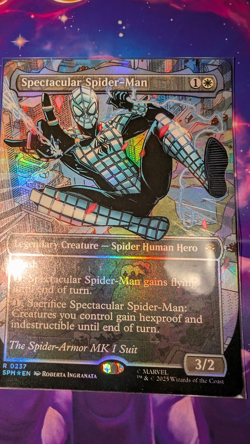 Spectacular Spider-Man (0241) (Borderless) (Textured Foil) Marvel's... - Image 3