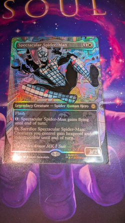 Spectacular Spider-Man (0241) (Borderless) (Textured Foil) Marvel's... - Image 4