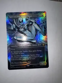 Spectacular Spider-Man (0241) (Borderless) (Textured Foil) Marvel's Spider-Man - Image 1