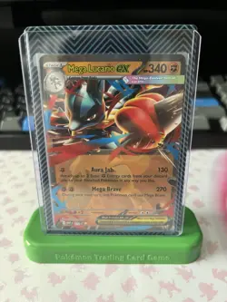 Pokemon TCG Mega Lucario EX MEP 012 Promo - NM - Image 3