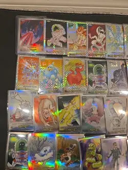 147 Card Lot - 2022 Topps Chrome MetaZoo X-Fractor & Refractor 24HR Auction - Image 2