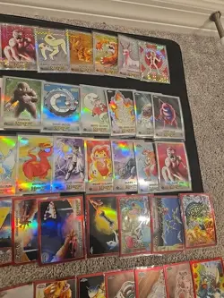 147 Card Lot - 2022 Topps Chrome MetaZoo X-Fractor & Refractor 24HR Auction - Image 4