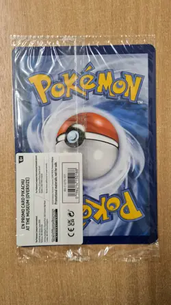 Pikachu at the Museum Pokemon x Natural History Museum Jumbo Promo Card SEALED - Image 2
