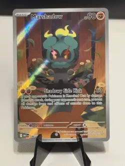 Pokemon TCG Marshadow Mega Evolution Illustration Rare Card 146/132 - Image 1
