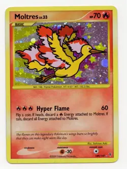 Moltres LV.33 Supreme Victors Holo Pokemon TCG Card 149/147 Secret Rare - Image 1